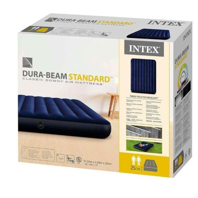 Matelas Gonflable Intex 2 Places – Camping & Confort