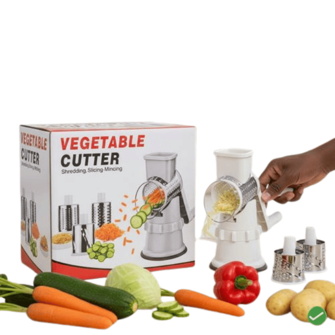 BabiShop225 Coupe-Légumes 3-en-1 – Rapide & Polyvalent
