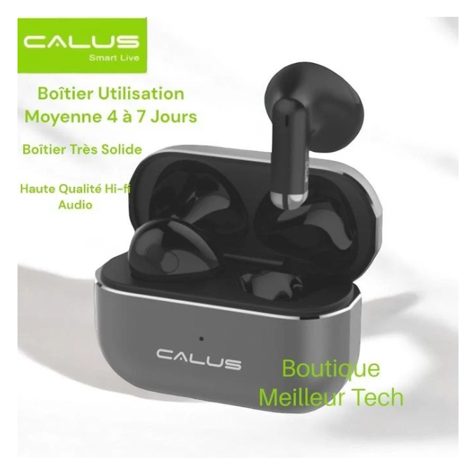 CALUS Blue P12 – Écouteurs Bluetooth Sans Fil - BabiShop225