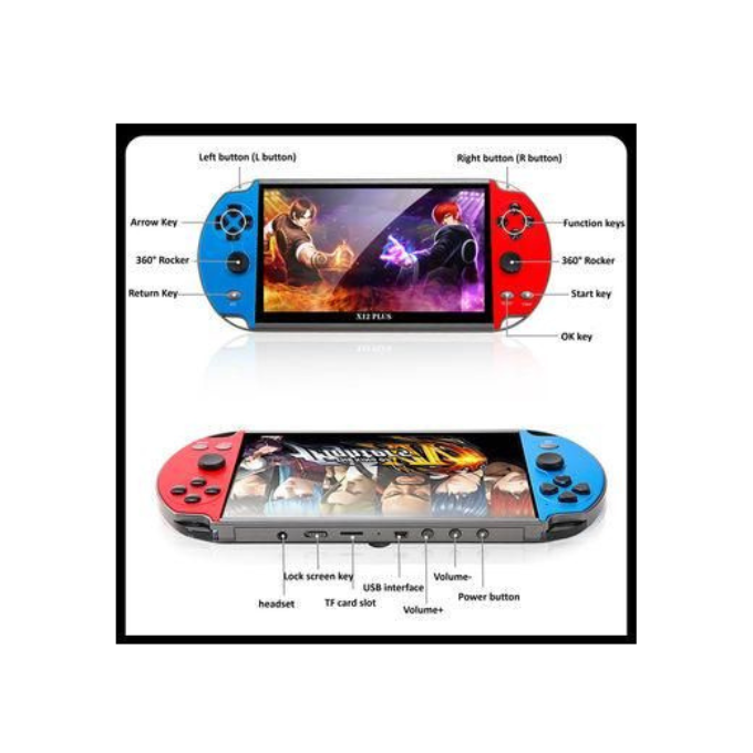 Console Psp modèle X12 Plus