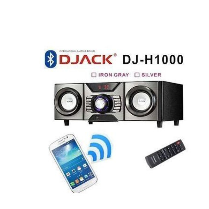 Djack Chaîne HI-FI H1000 – Système 3.1Ch | Son Puissant & Immersif pour la Maison