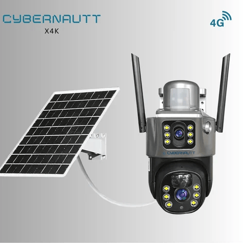 BabiShop225 Caméra de Sécurité Solaire WiFi
