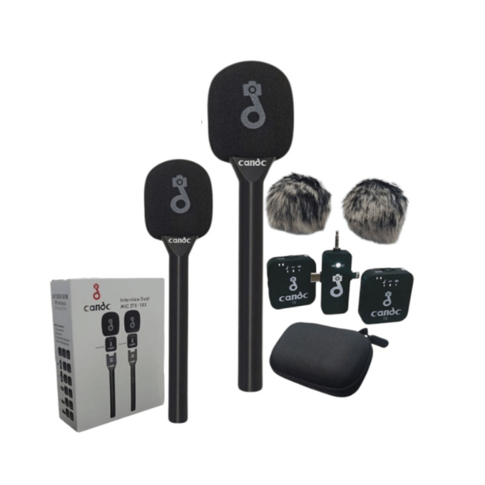 BabiShop225 Candc Interview Dual Microphone – 2TX + 1RX