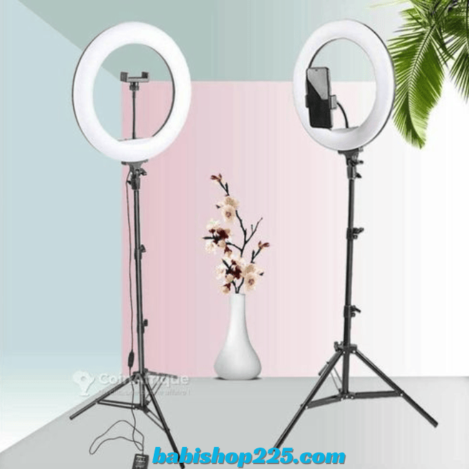 BabiShop225 Led Selfie Ring Light 14 Pouces
