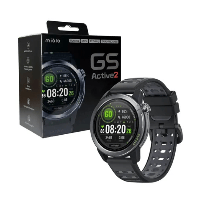 BabiShop225 Mibro GS Active 2 – Montre Connectée GPS AMOLED