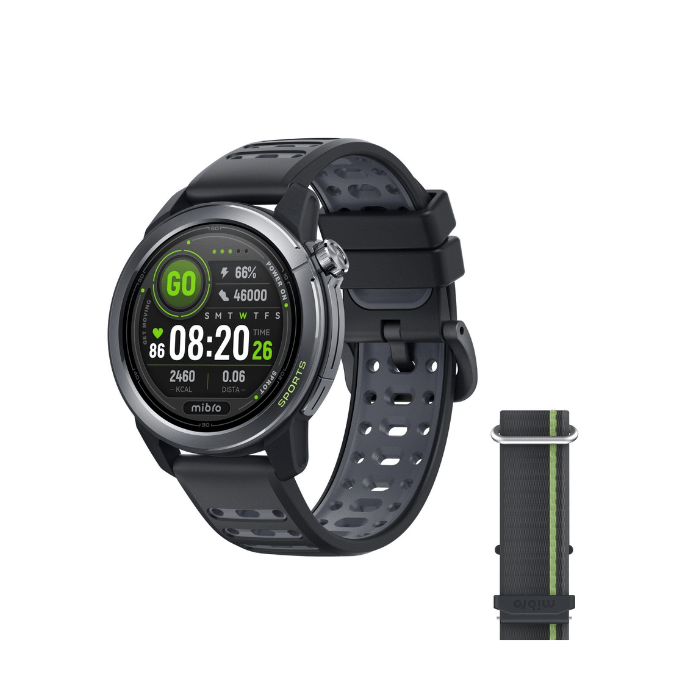 BabiShop225 Mibro GS Active 2 – Montre Connectée GPS AMOLED