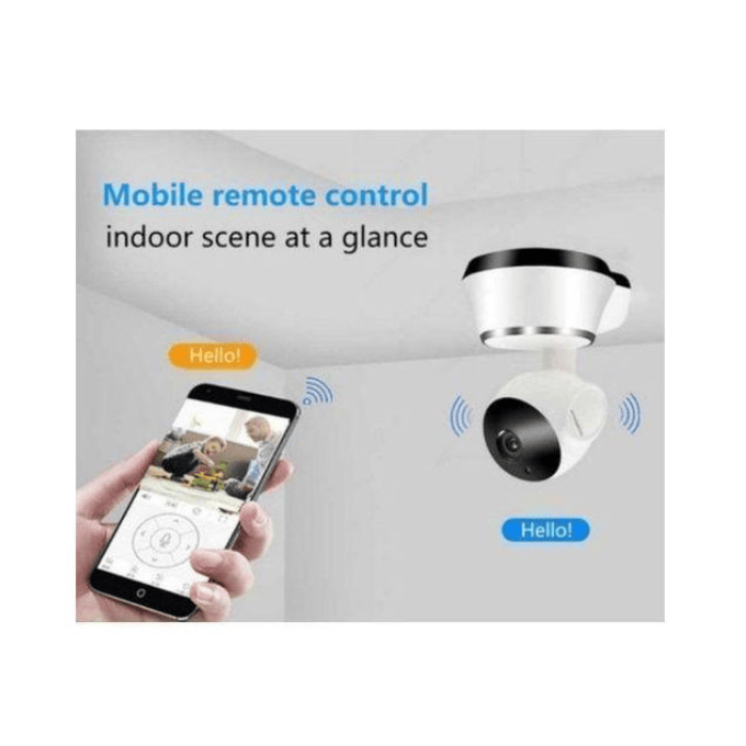 BabiShop225 Mini Caméra WiFi 360° HD ⭐