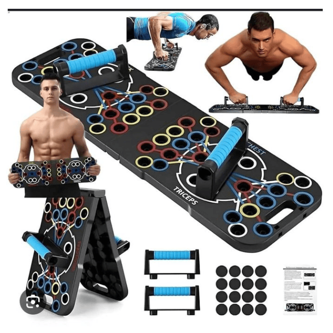 BabiShop225 Planche de Pompes Fitness 4 en 1