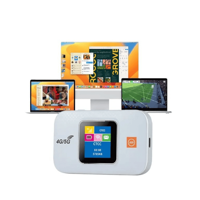 BabiShop225 Routeur 5G/4G LTE Portable – Haute Vitesse & Multi-Utilisateurs
