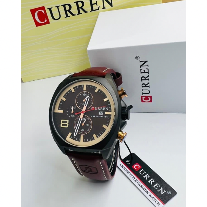 Montre CURREN Chronographe Sport – Style Sport-Luxe Audacieux - BabiShop225