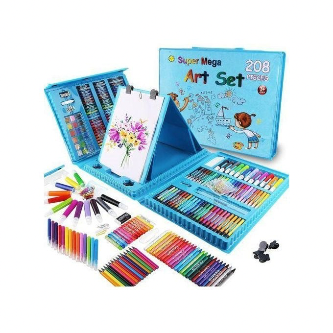Ensemble de Dessin 208 Pièces pour Enfants – Kit Créatif Complet - BabiShop225
