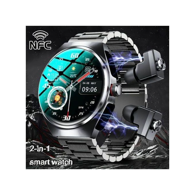 Montre Watch Buds 2-en-1 – Écouteurs Intégrés