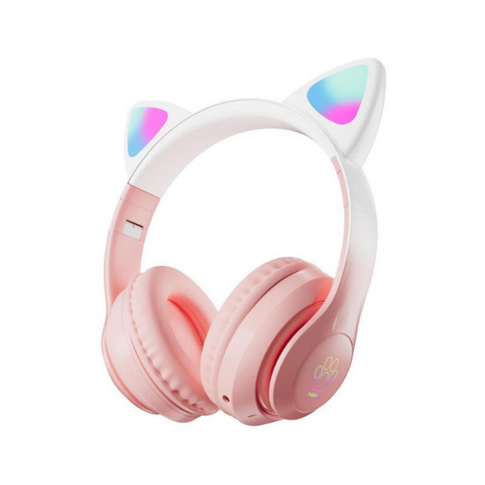Casque Bluetooth Enfant STN-28 – Oreilles de Chat LED