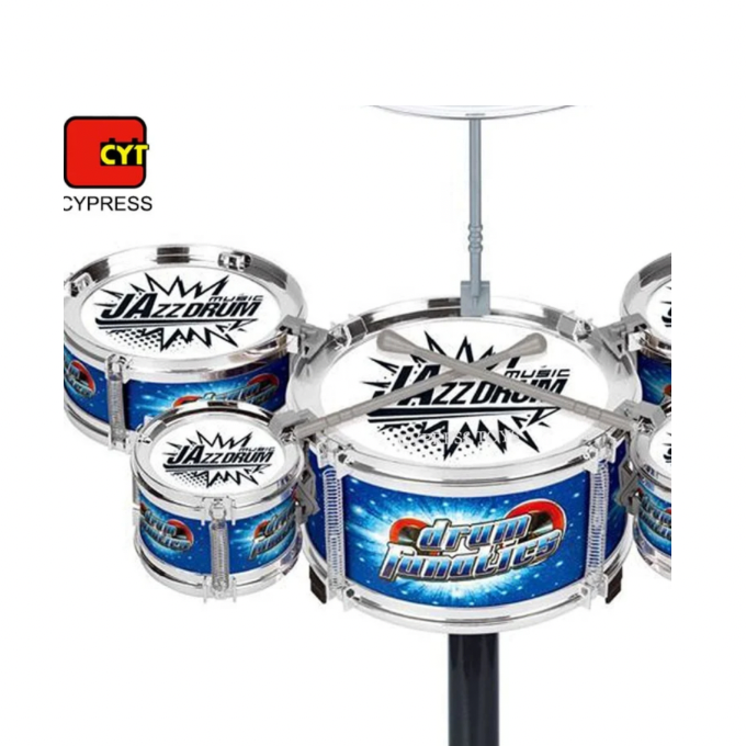 Batterie Enfant Jazz Drum – Kit Musical Complet dès 3 Ans