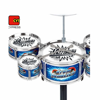 Batterie Enfant Jazz Drum – Kit Musical Complet dès 3 Ans