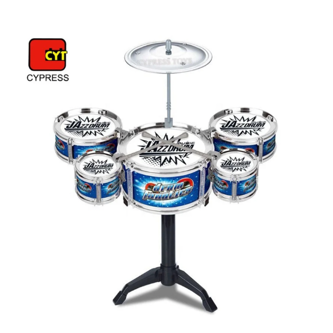Batterie Enfant Jazz Drum – Kit Musical Complet dès 3 Ans