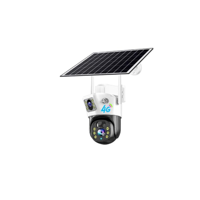 Caméra Solaire HD 1080p WiFi Sécurité 24/7 Vision Nocturne - BabiShop225