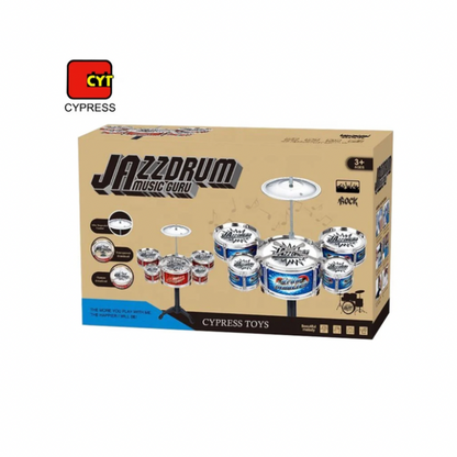 Batterie Enfant Jazz Drum – Kit Musical Complet dès 3 Ans