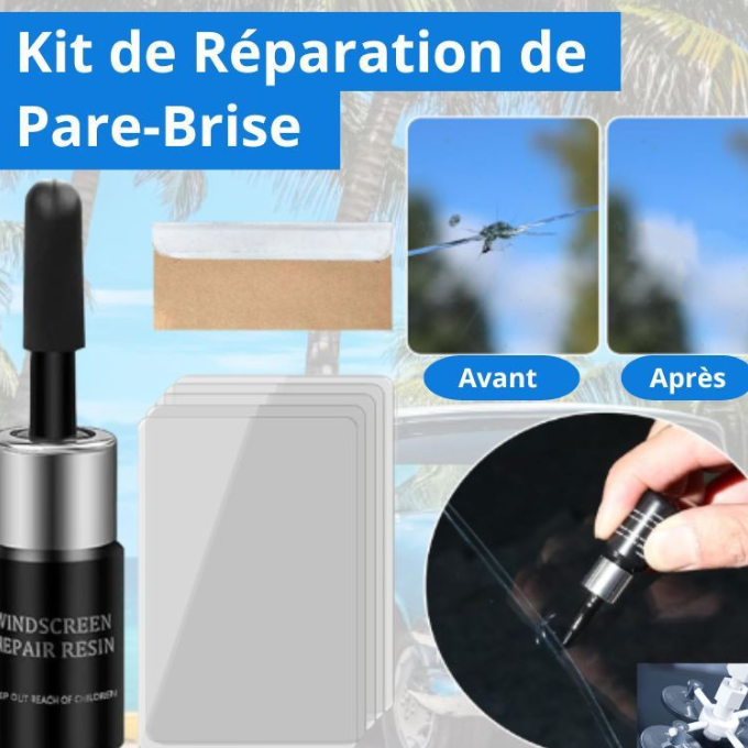 Kit de Réparation de Pare-brise