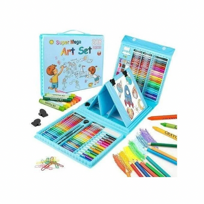Ensemble de Dessin 208 Pièces pour Enfants – Kit Créatif Complet - BabiShop225