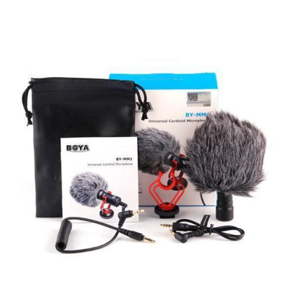 Boya BY-MM1 – Microphone Vidéo Cardioïde Professionnel