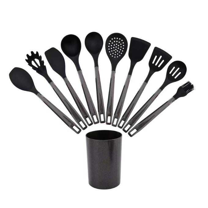 Ustensiles Cuisine 19 Pièces en Silicone – Non Toxique &amp; Antiadhésif - BabiShop225