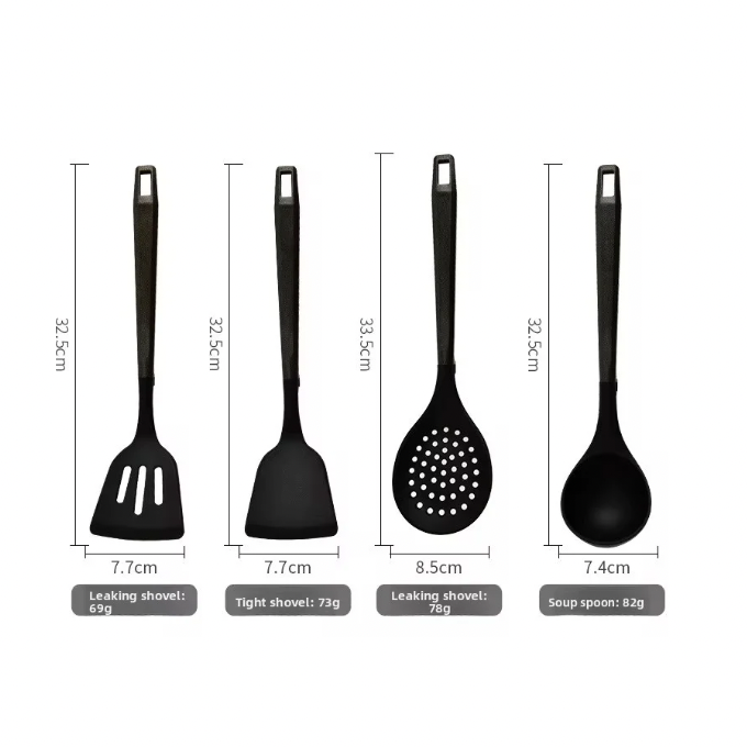Ustensiles Cuisine 19 Pièces en Silicone – Non Toxique &amp; Antiadhésif - BabiShop225