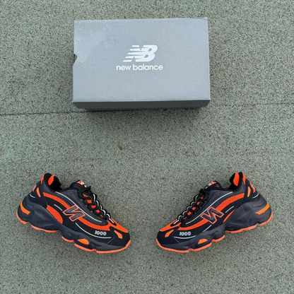 New Balance 1000 – noir et orange vif 👟 - BabiShop225