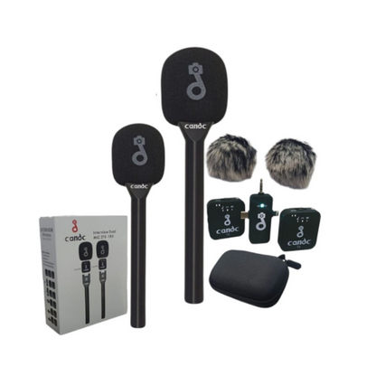 Candc Interview Dual Microphone – 2TX + 1RX