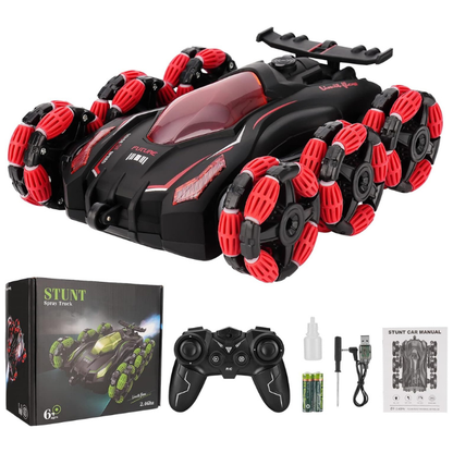 Voiture télécommandée automatique, rotation à 360 degrés