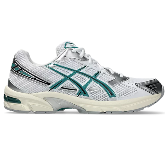 ASICS gel 1130 Blanc &amp; Vert - BabiShop225