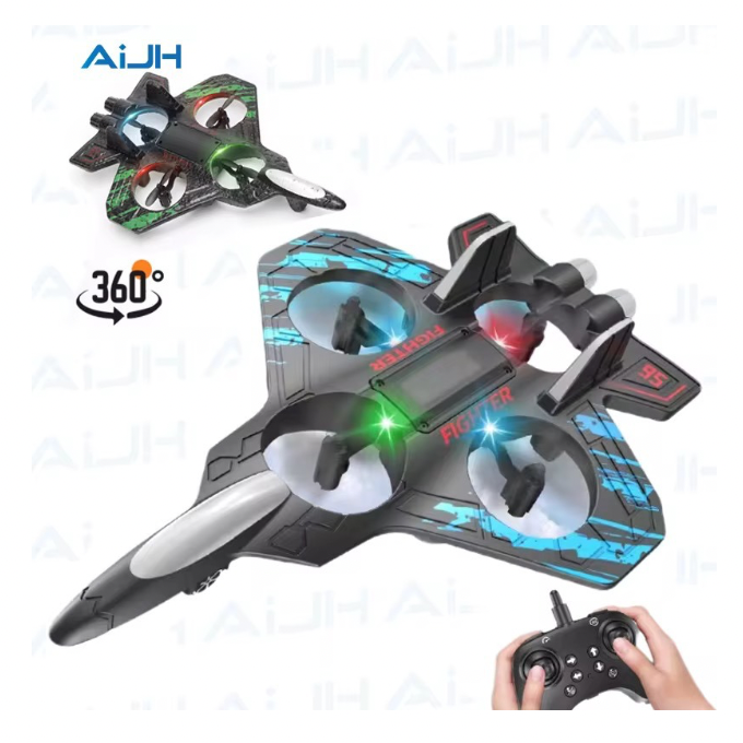 Drone FIGHTER PLANE™ –LED Futuriste | Jouet High-Tech 2025 Édition Noël