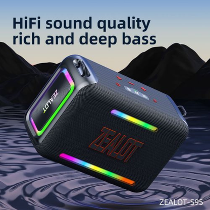 ZEALOT S95 — Enceinte Bluetooth 120W Waterproof - BabiShop225