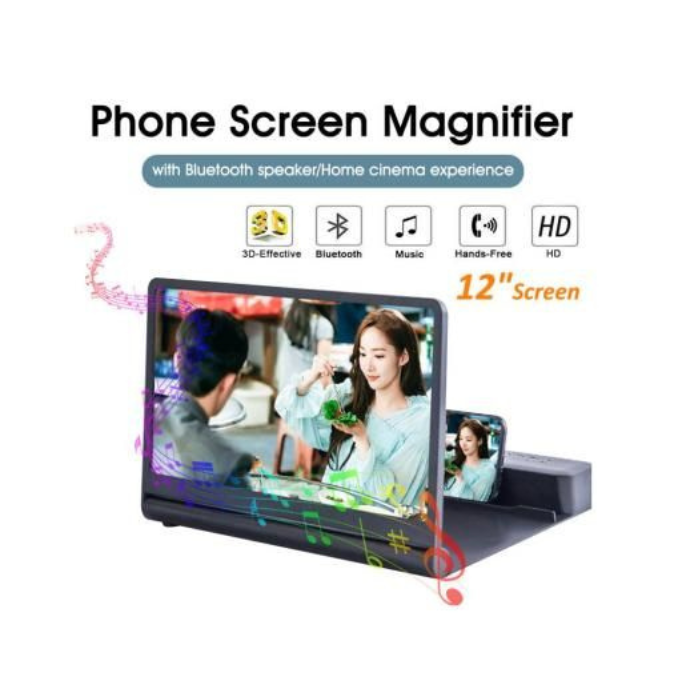 Agrandisseur d’Écran HD Bluetooth avec Haut-Parleur - BabiShop225