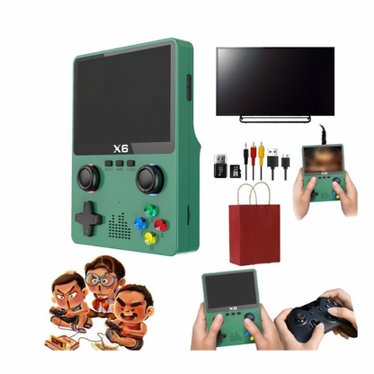 Console De Jeu Vidéo  X6 – 10 000+