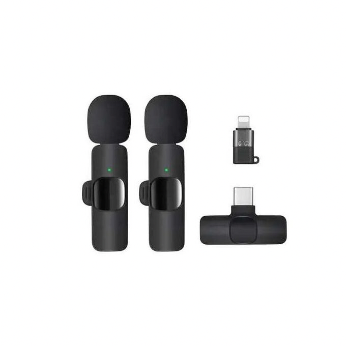 Microphone Cravate Lavalier Sans Fil K9 Professionnel