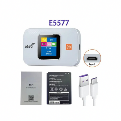 Routeur 5G/4G LTE Portable – Haute Vitesse &amp; Multi-Utilisateurs