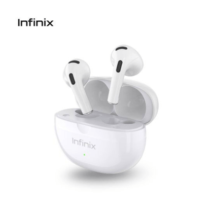 BabiShop225 Blanc Infinix Xbuds 3 Lite – Écouteurs Bluetooth Son HD &amp; Autonomie Longue Durée