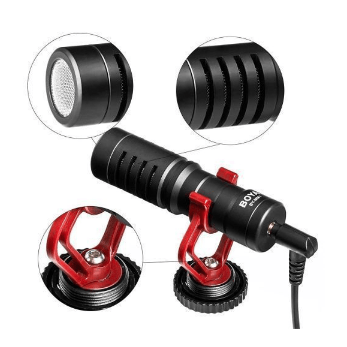 BabiShop225 Boya BY-MM1 – Microphone Vidéo Cardioïde Professionnel