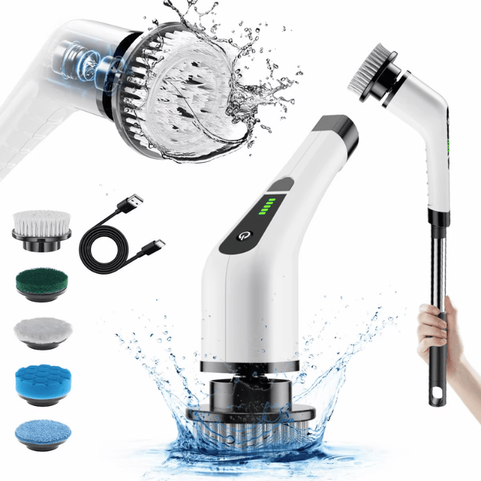 BabiShop225 Brosse Électrique de Nettoyage – Puissante &amp; Sans Effort