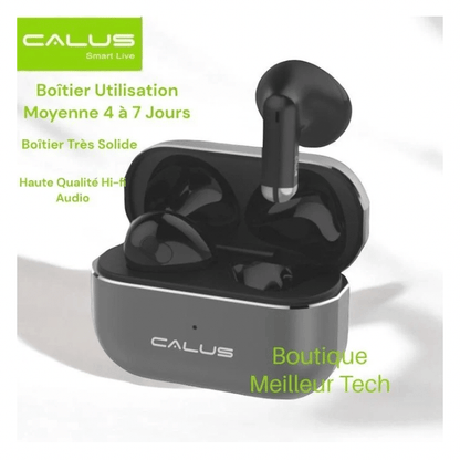 BabiShop225 CALUS Blue P12 – Écouteurs Bluetooth Sans Fil