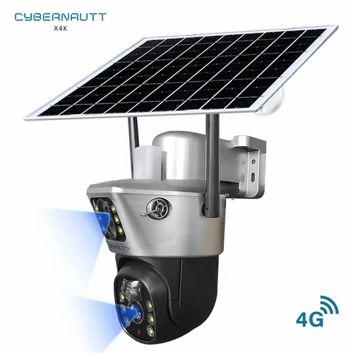 BabiShop225 Caméra de Sécurité Solaire WiFi