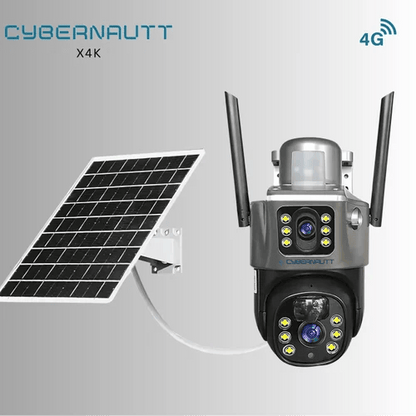 BabiShop225 Caméra de Sécurité Solaire WiFi