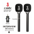 BabiShop225 Candc Interview Dual Microphone – 2TX + 1RX