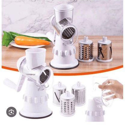 BabiShop225 Coupe-Légumes 3-en-1 – Rapide &amp; Polyvalent