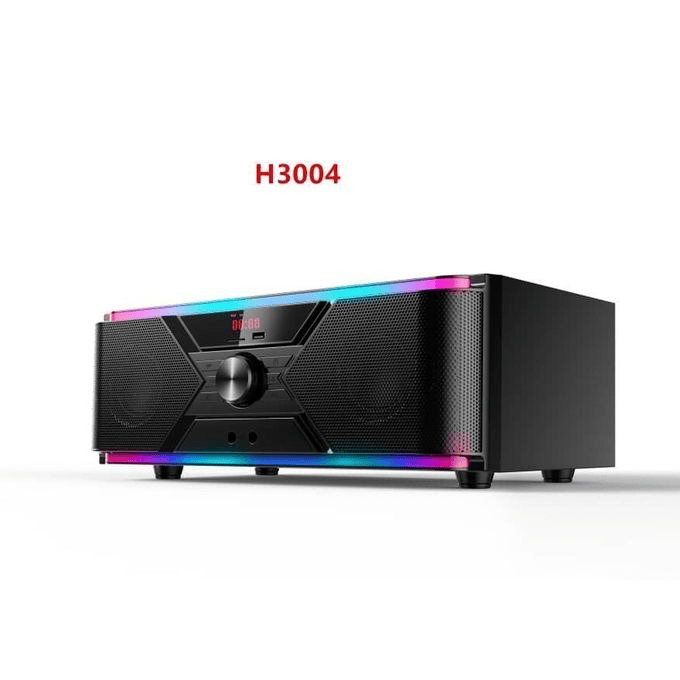 BabiShop225 Djack Chaîne Hi-Fi H3004 – Son Puissant 3.1CH | Graves Profonds &amp; Ambiance Cinéma à la Maison