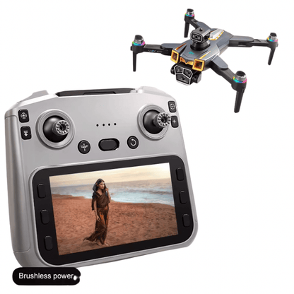 BabiShop225 Drone A18 Max – Vidéo 4K + Télécommande à Écran Intégré