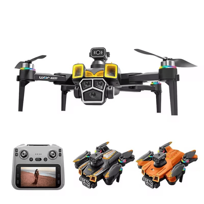 BabiShop225 Drone A18 Max – Vidéo 4K + Télécommande à Écran Intégré