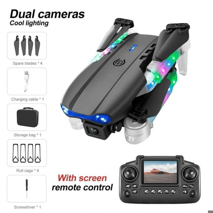BabiShop225 Drone E99 Air – Drone Pliable HD / 4K | Léger, Stable et Facile à Piloter