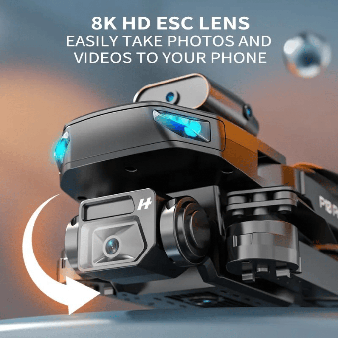 BabiShop225 Drone P10 HD 4K Double Caméra
